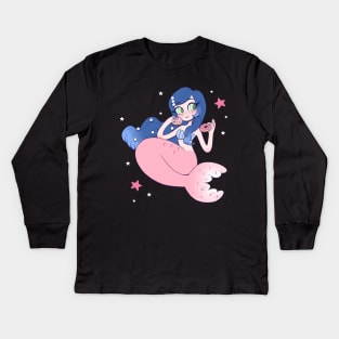 Mermaid Kids Long Sleeve T-Shirt